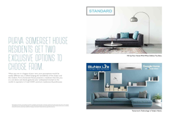 2 exclusive options to choose from at Purva Somerset House in Chennai